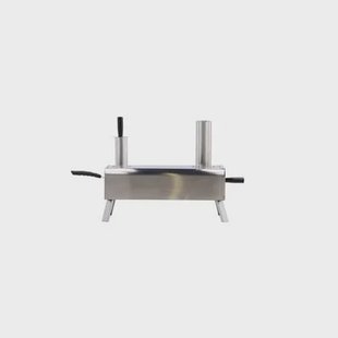 Venture Home Digos Pizzaoven 37 x 49,9 x 85,8 - Zilver