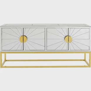 Kare Design Queen Dressoir - B162 X D40 X H77 Cm - Spiegelglas Kare Design Queen Dressoir - B162 X D40 X H77 Cm - Spiegelglas