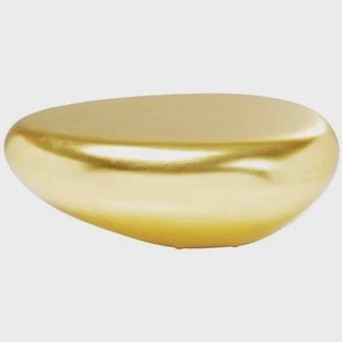 Salontafel Pebble goud Kare Design Salontafel Pebble goud Kare Design
