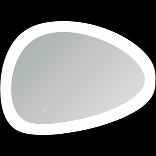 Spiegel Arcqua Rocker 80x55 cm met Organisch Backlight LED-verlichting