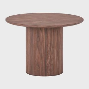 by fonQ Fiss Bijzettafel - Ø 60 cm - Walnoot