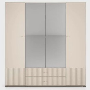 NADUVI Collection Carlotta kledingkast 4-deurs