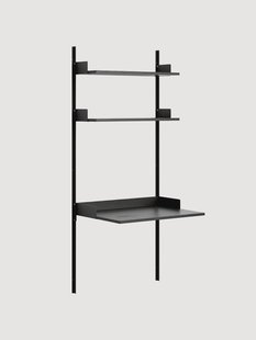 Wandbureau New Works met planken