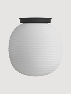 Mondgeblazen plafondlamp Lantern, in verschillende formaten