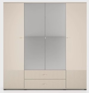 Carlotta kledingkast 4-deurs | NADUVI Collection