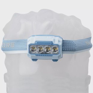 Nitecore HA23 UHE LED Blue, oplaadbare hoofdlamp, 600 lumen