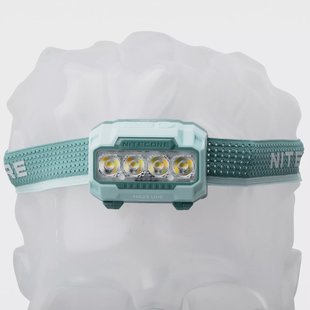 Nitecore HA23 UHE LED Green, oplaadbare hoofdlamp, 600 lumen