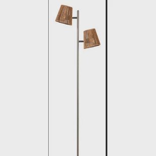 ETH Daan Vloerlamp 2xE27 Anodic brown