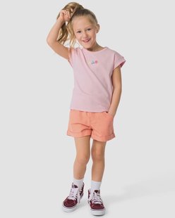 HEMA Kinder Korte Broek Paperbag Perzik (perzik) HEMA Kinder Korte Broek Paperbag Perzik (perzik)