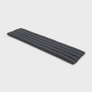 HAY Palissade Chaise lounge Soft Quilted chaise longue kussen Anthracite