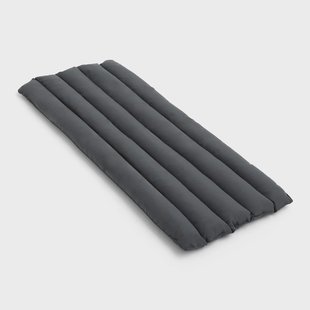 HAY Palissade Chair High Soft Quilted zitkussen Anthracite