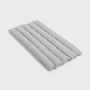 HAY Palissade Chair Low Soft Quilted zitkussen Sky grey