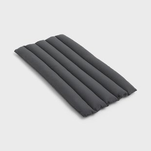 HAY Palissade Chair Low Soft Quilted zitkussen Anthracite