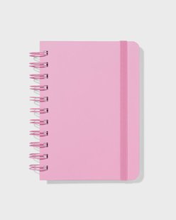 HEMA Notitieboek A6 Gelinieerd Roze HEMA Notitieboek A6 Gelinieerd Roze