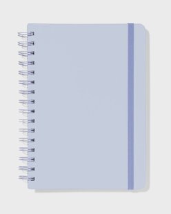 HEMA Notitieboek A5 gelinieerd blauw