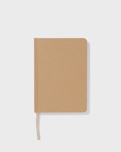 HEMA Notitieboek A6 blanco kraft