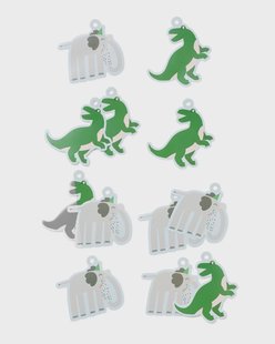 HEMA Cadeaulabels feestbeesten - 12 stuks