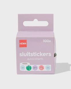 HEMA Sluitstickers monsters - 100 stuks