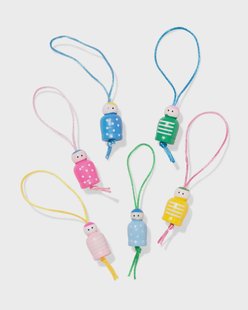 HEMA Gelukspoppetjes - 6 stuks