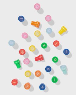 HEMA Stempelset alfabet 26-delig