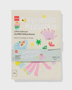 HEMA Uitwasbaar Stoffen Kleurboek HEMA Uitwasbaar Stoffen Kleurboek