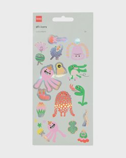 HEMA Stickervellen monsters - 2 stuks