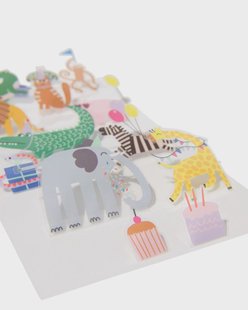 HEMA Pop-up stickers feestbeesten