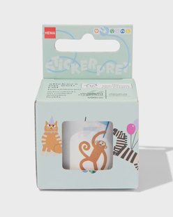 HEMA Stickers op een rol 4m feestdieren