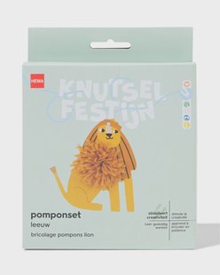 HEMA Pomponset leeuw
