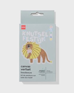 HEMA Canvas verfset feestleeuw