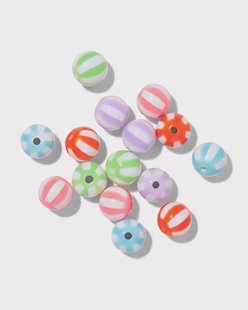 HEMA Kralenmix glas rond strepen