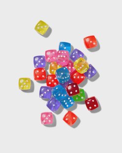 HEMA Kralenmix glas dobbelsteen