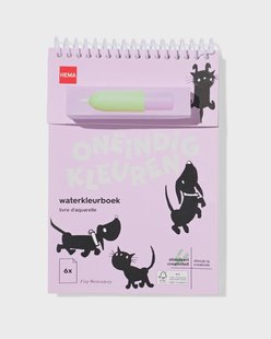 HEMA Takkie en Siepie waterkleurboek