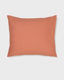 HEMA Kussensloop 60x70cm zacht katoen oranjerood (terra)