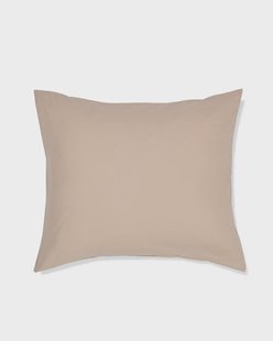 HEMA Kussensloop 60x70cm zacht katoen taupe (taupe)
