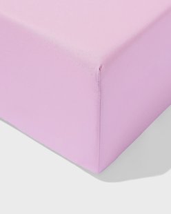 HEMA Hoeslaken 160x200cm zacht katoen lila (lila)