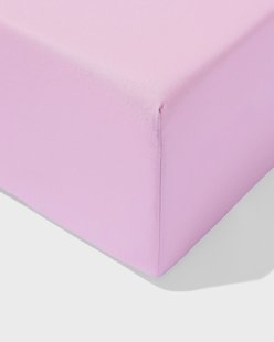 HEMA Hoeslaken 180x200cm zacht katoen lila (lila)