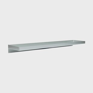 OYOY Bakku wandplank large 16x80 cm Aluminium OYOY Bakku wandplank large 16x80 cm Aluminium