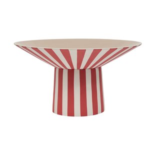 OYOY Toppu centerpiece hoog Ø30x17 cm Red-peach