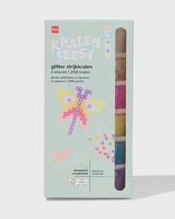 HEMA Strijkkralenset glitter