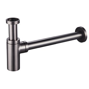 Wastafelsifon Wiesbaden UniMatch 5/4 x 32 mm Gunmetal