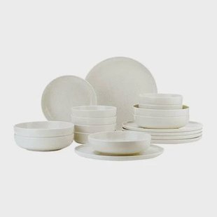 by fonQ Loods Serviesset 24-delig - Mat Crème