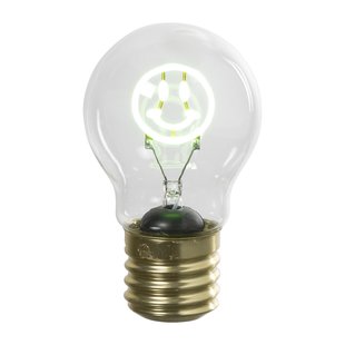 Ledlampje smiley - groen - ø7x12 cm