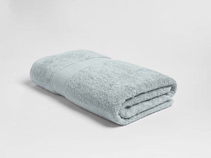 Yumeko Badlaken terry bubble blue 100x150 - 1 st 100% biologisch en fairtrade katoen