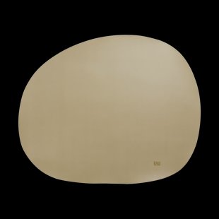 Aida Raw creative placemat siliconen 41x33,5 cm Beige