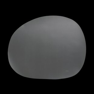 Aida Raw creative placemat siliconen 41x33,5 cm Grijs