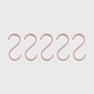 Mette Ditmer Hang-it haak 5-pack Zand