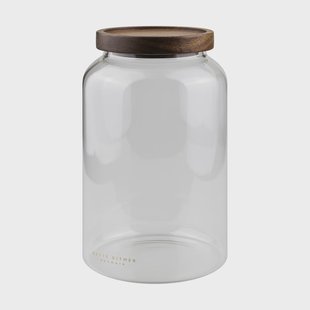 Mette Ditmer Luna pot met deksel large 20 cm Transparant