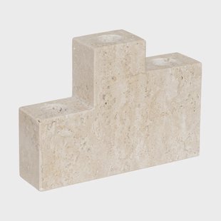 Mette Ditmer Step trio kandelaar Linnen