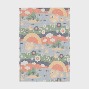 Ekelund Linneväveri Ankdalen babydeken 72x105 cm Multi Ekelund Linneväveri Ankdalen babydeken 72x105 cm Multi